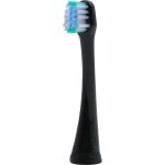 Panasonic WEW0915 vârfuri sonice ale periuțelor de dinți (peri subțiri, elastici, 3 tipuri de peri, pentru model: EW-DP52/DL83/DC12), negru, 2buc.