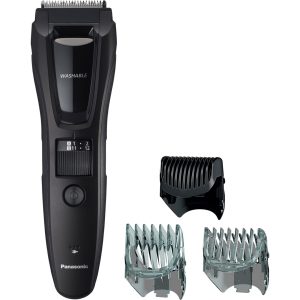 Panasonic ER-GB61 aparat de tuns barba părul și corpul (39 de setări de lungime, 3 accesorii pentru pieptene, 50de minute, Japanese Blade Tech), negru
