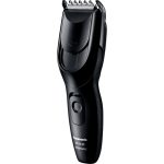 Panasonic ER-GC20 mașină de tuns (lame de precizie de 45 grade 3-21mm 4 niveluri de reglare a coafurii lavabile cu apă) negru
