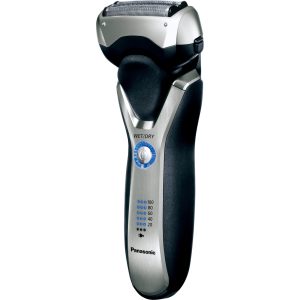 Panasonic ES-RT67 aparat de ras cu acumulator (sistem de tăiere cu 3 lame, afișaj LED, trimmer extraget, umed și uscat, cap pivotant)