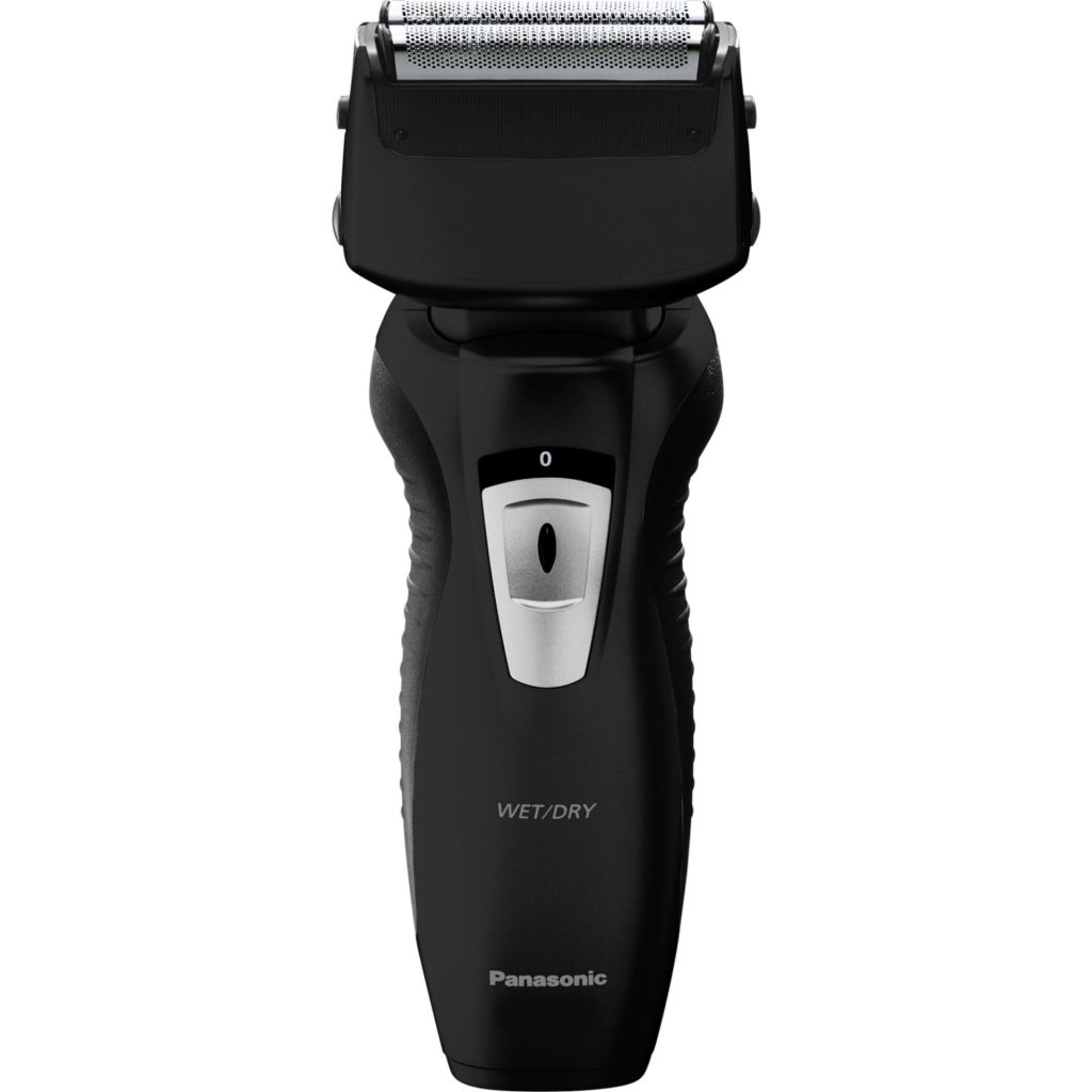 Panasonic ES-RW31 aparat de ras pentru bărbați cu 2 lame (cap rotativ impermeabil, trimmer retractabil, lamă interioară de precizie), negru