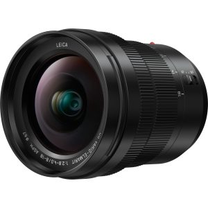 Panasonic H-E08018 LEICA DG VARIO-ELMARIT obiectiv cu unghi larg (8-18mm/16-36mm, F2.8 – F4.0, ASPH filtru 67mm, micro 4/3), negru