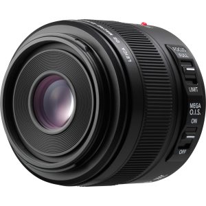 Panasonic H-ES045 LEICA DG MACRO ELMARIT obiectiv macro (distanță focală 45mm, diafragmă F2.8, filtru 46mm, micro 4/3, MEGA O.I.S.), negru