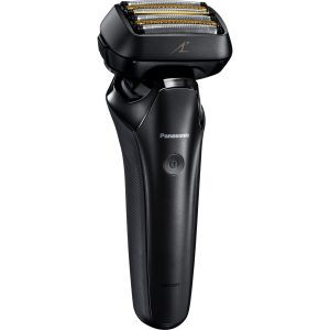 Panasonic ES-LS6A aparat de ras electric cu 6 lame (cap flexibil 22D, motor liniar, senzor de bărbierit, Japanese Blade Tech), negru