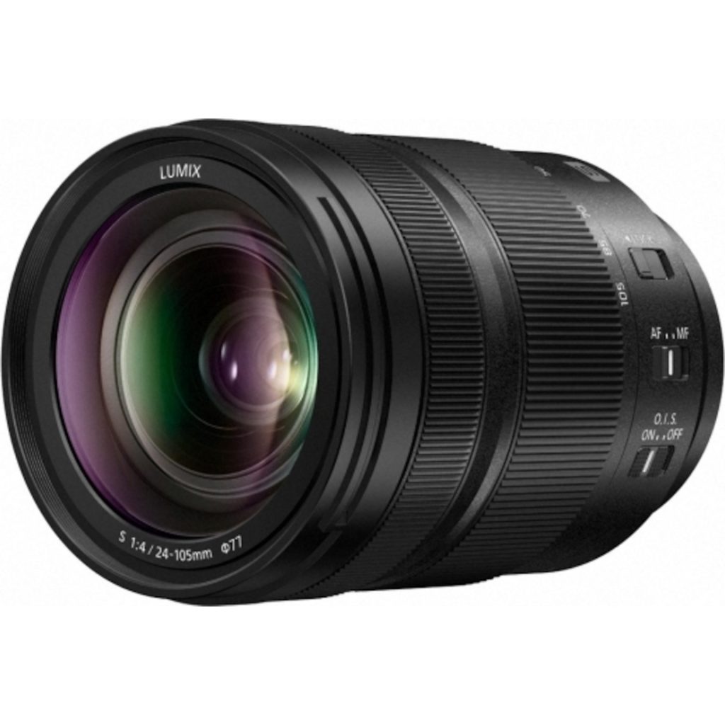 Panasonic S-R24105 teleobiectiv cu capacitate macro (24-105mm, F4 MACRO O.I.S., full frame FF, montură L), negru