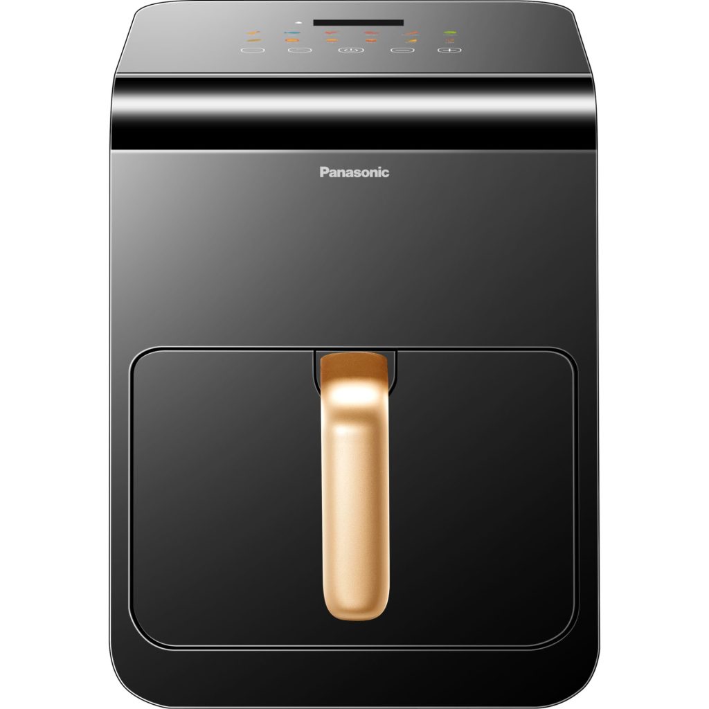 Panasonic NF-CC600 friteuză cu aer cald fără grăsime 1450W, 6l (fereastră de sticlă cu iluminare, abur fin, afișaj LCD, control tactil)