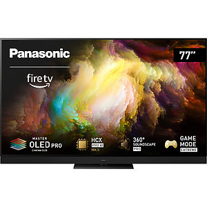 Panasonic TV-77Z93A televizor OLED cu sistem inovator Premium Fire TV 4K HDR 77" (DVB-T2/HEVC, Master OLED Pro Cinema size, procesor HCX Pro AI MK II)