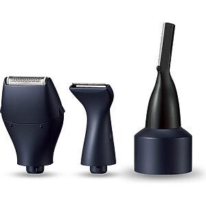 Panasonic ER-CDT1 MULTISHAPE sistem modular de îngrijire personală - set de ras și tuns pentru contur (3 capete de lamă, lavabil)