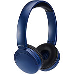 Panasonic RB-HF630B căști over the ear Bluetooth cu autonomie de 72 de ore (Încărcare rapidă, Sistem Extra Bass, control vocal), albastru