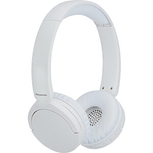 Panasonic RB-HF630B căști over the ear Bluetooth cu autonomie de 72 de ore (Încărcare rapidă, Sistem Extra Bass, control vocal), alb