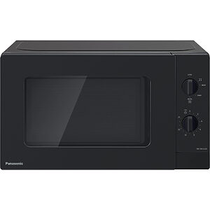 Panasonic NN-SM22QB cuptor cu microunde compact (800W,5 niveluri de putere, platou rotativ cu diametrul de 255 mm, control cu buton rotativ), negru