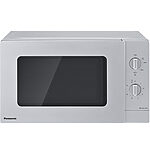 Panasonic NN-SM23QM cuptor cu microunde compact (800W,5 niveluri de putere,platou rotativ cu diametrul de 255 mm,control cu buton rotativ),argintiu
