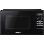 Panasonic NN-ST22RB cuptor cu microunde compact (800W, 5 niveluri de putere,platou rotativ cu diametrul de 255 mm, control cu buton rotativ), negru