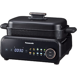 Panasonic NF-GM600 6-in-1 table-top Multi-Cooker (interval de temperatură 40–250 grade, 9 programe, operare manuală, extractor de fum integrat)