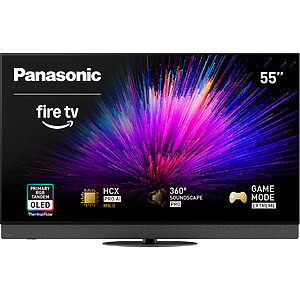 Panasonic TV-55Z95B televizor OLED cu sistem inovator Premium Fire TV 4K HDR 55" (DVB-T2/HEVC, Master OLED Ultimate, HCX Pro AI MK II, Dolby Atmos)