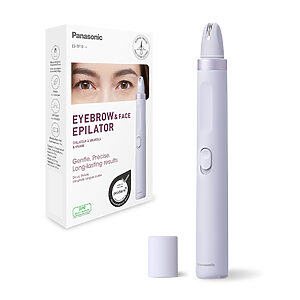 Panasonic ES-EF10 epilator sprâncene și față (compact, ușor, portabil, baterie, LED, curățare ușoară, protecție lamă)